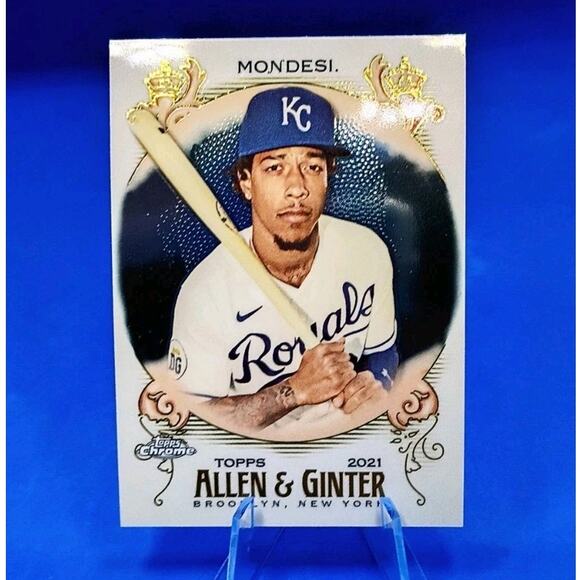 2021 Topps Allen & Ginter Chrome - Adalberto Mondesi #251 - Picture 3 of 4